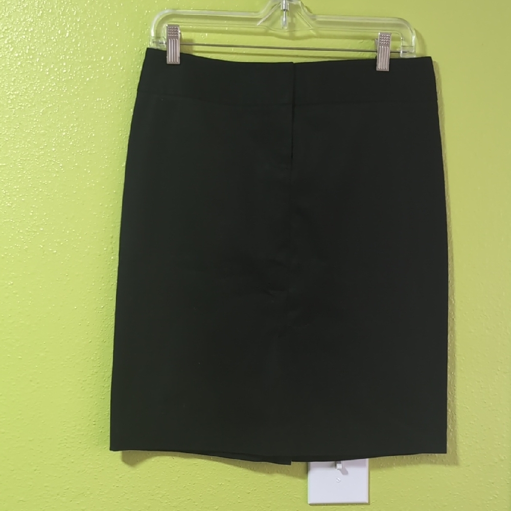 NWOT J. Crew - Black Stretch Pencil Skirt, Size 4